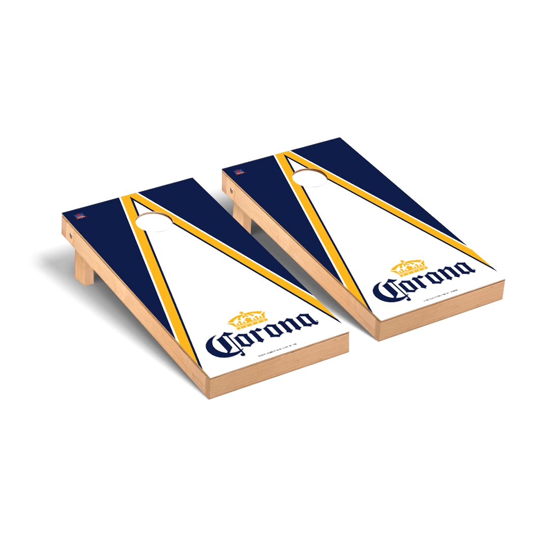 Premium Corona Cornhole Game Set - Outdoor Bean Bag Toss for Backyard, Tailgate & BBQ Parties - Includes 8 Bean Bags & Regulation Boards - Perfect for Family Gatherings & Lawn Games