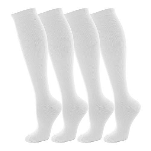White(4 Pairs)
