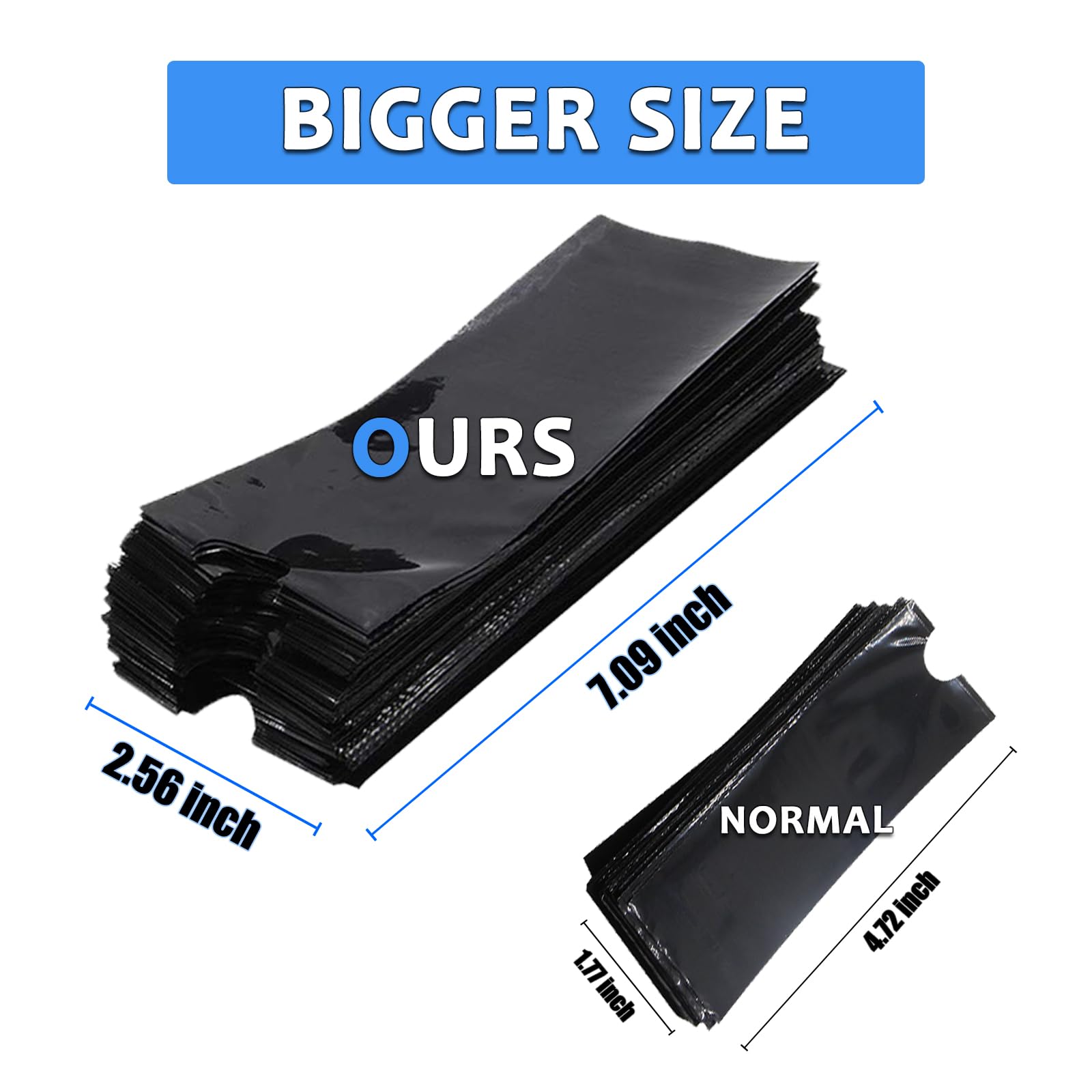 TONBAO 400 Pcs Large Machine Pen Covers - 3
