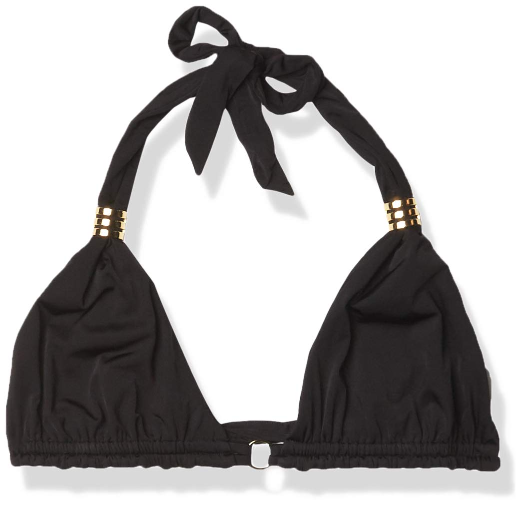 Beach Bunny Women's Bunny Basics Halter Bikini Top - Sexy Swimwear for Summer, Pool & Beach Vacation | Perfect for Tanning, Swimming & Sunbathing