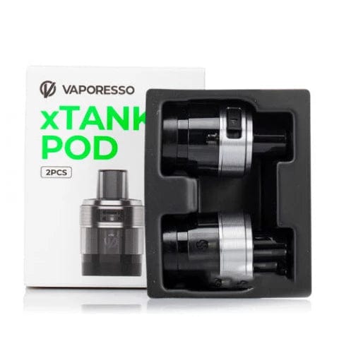Vaporesso xTank Replacement Pods 4.5mL - Compatible with Vaporesso XROS Series - Leak-Proof Refillable Pod System for E-Liquids - Perfect for Travel, Work, and On-The-Go Vaping