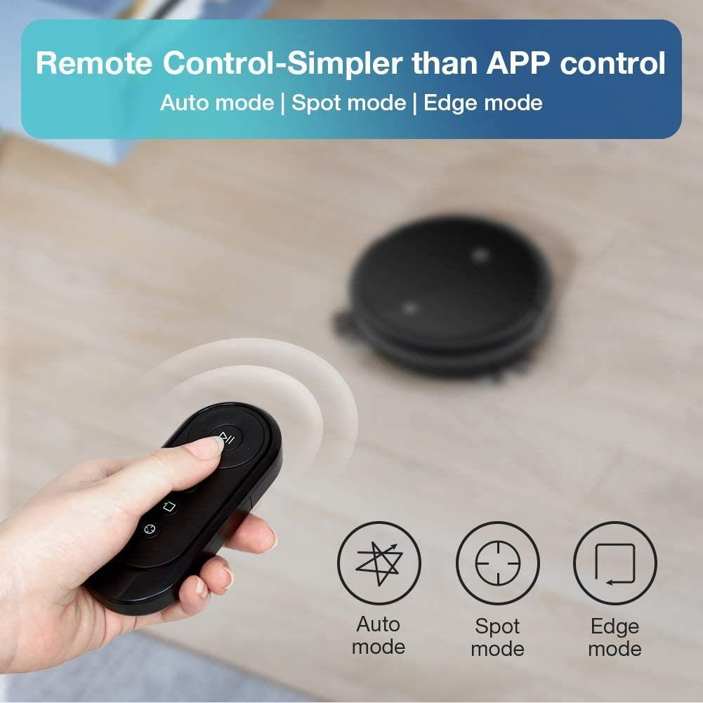 Smart Robot Vacuum Cleaner for Pet Hair - Powerful Suction for Hard Floors & Low Pile Carpets | Ideal for Home, Kitchen & Pet Owners | Automatic Cleaning for Busy Lifestyles