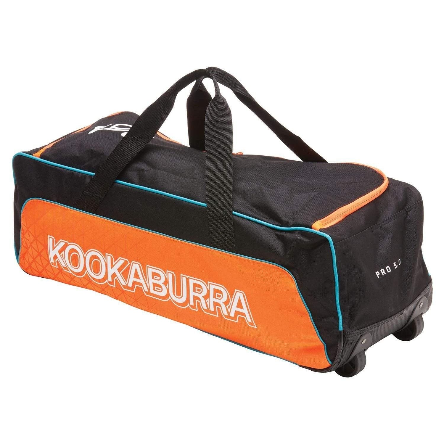 Kookaburra Pro 5.0 Wheelie Bag - Premium Cricket Equipment Bag with Wheels for Easy Transport | Perfect for Cricket Matches, Training & Travel