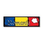 Scrapbook Customs - Laser Cut Romania Travel Topper for Scrapbooking & Journaling | World Collection | Perfect for DIY Albums, Memory Books & Travel Journals