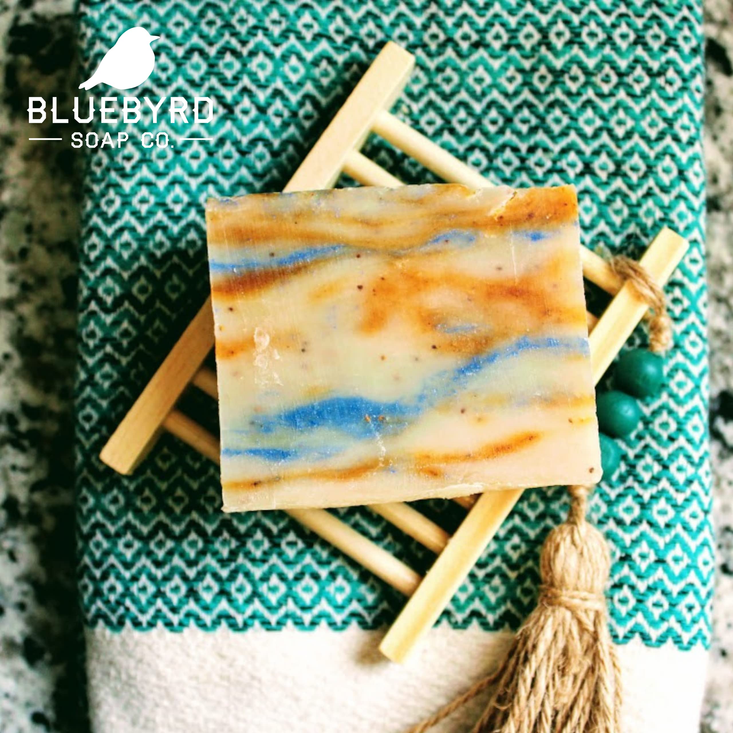 Bluebyrd Soap Co. Monkey Farts Vegan Soap Bar - Handmade Natural Olive & Coconut Oil Soap for Kids & Teens | Fruity Scented Body Wash | Perfect for Bath Time, Birthday Gifts & Sensitive Skin Care