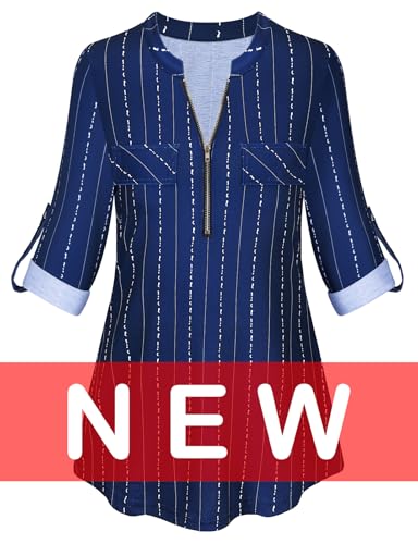 Blue White Stripe