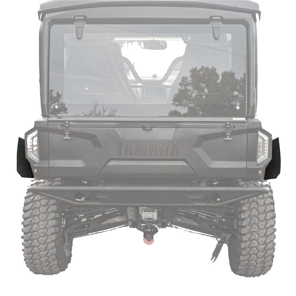 Super Max Coverage Fender Flares for Yamaha Wolverine RMAX4 1000 Models - Heavy Duty UTV Protection for Off-Road Adventures & Mud Riding