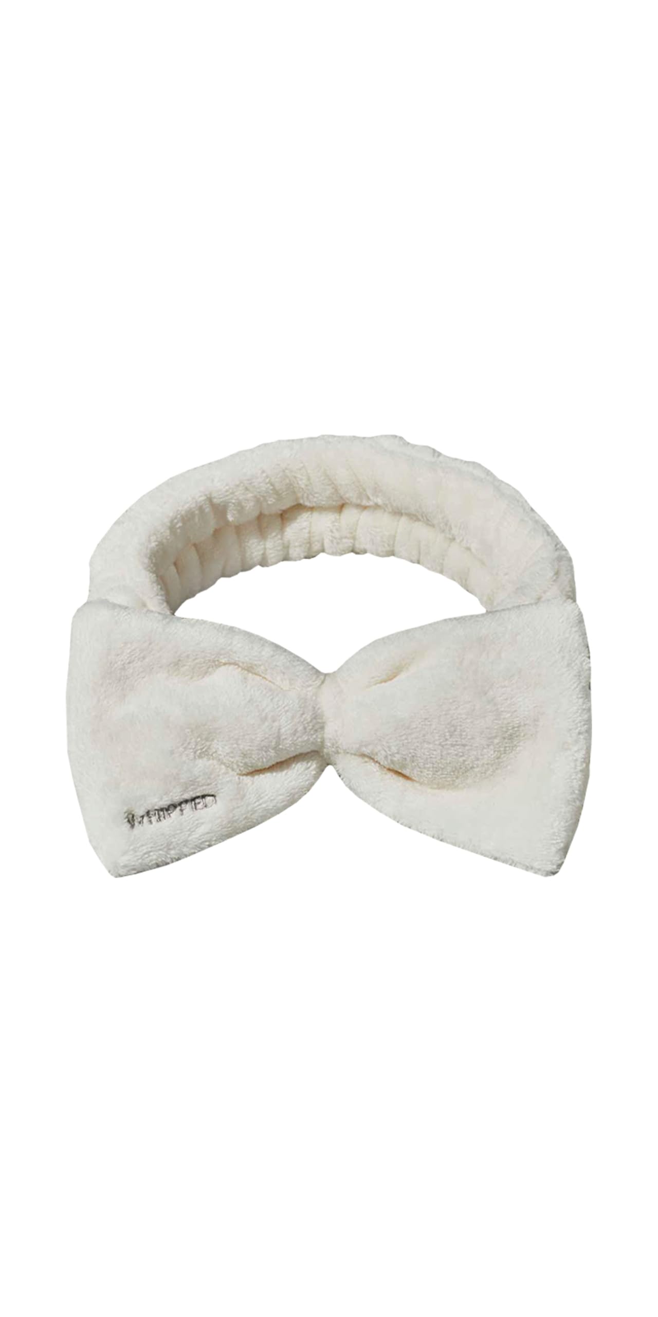 Soft & Stretchy WHIPPED RIBBON SPA HEADBAND for Women - Adjustable Hair Band for Skincare, Facials, Makeup & Relaxation at Home or Salon