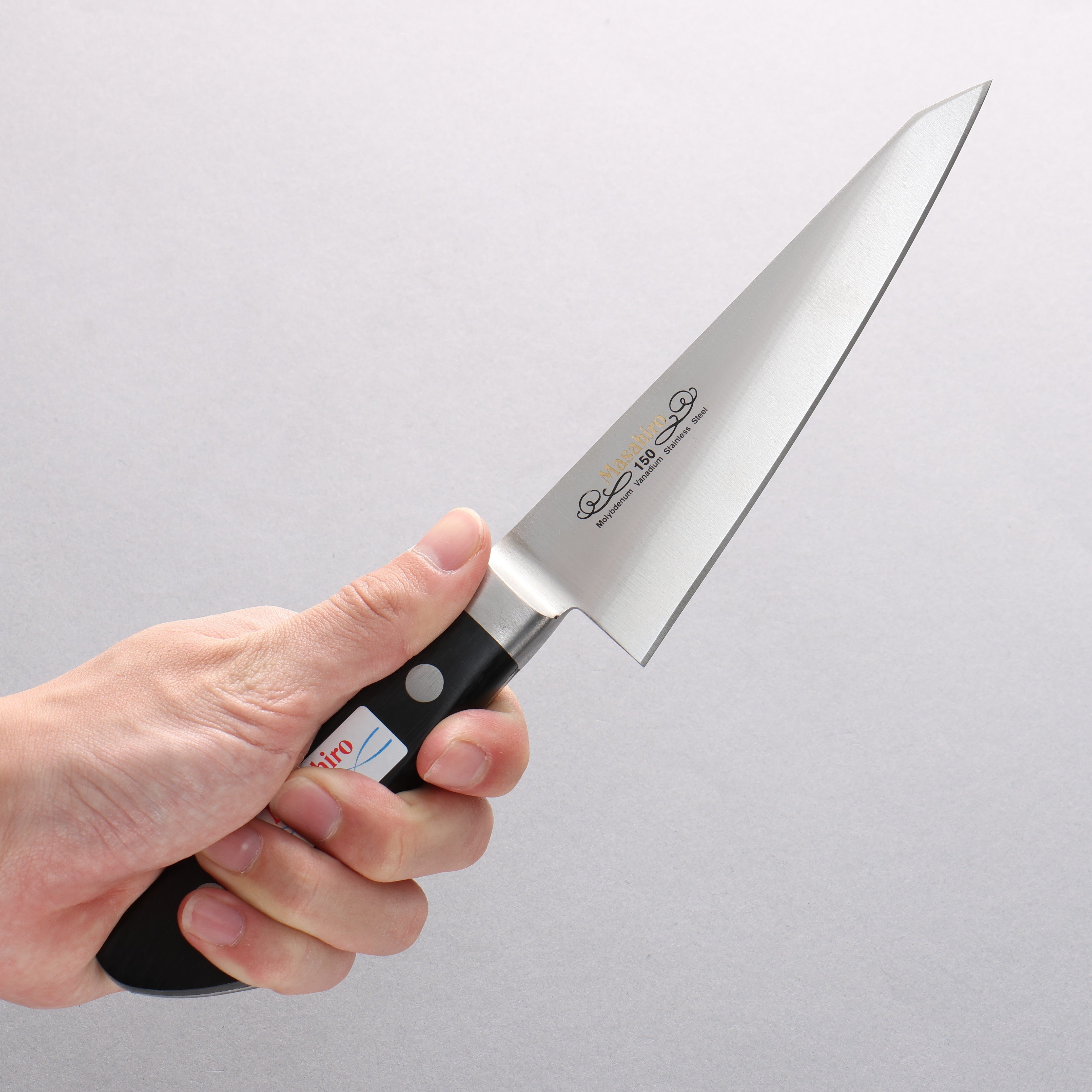 Masahiro Molybdenum Honesuki Boning Knife 150mm - Professional Japanese Kitchen Knife for Poultry & Meat Deboning, Perfect for Chefs & Home Cooking