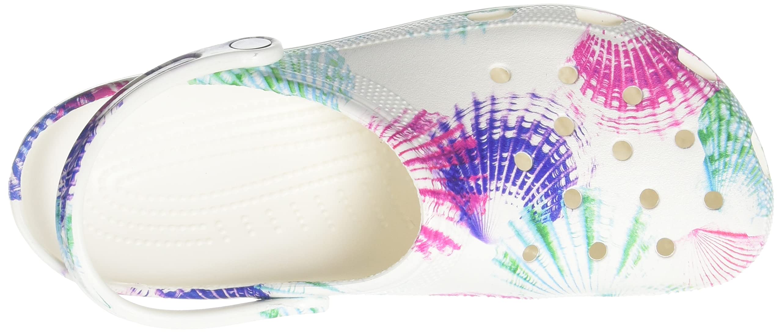 Crocs Unisex-Adult Classic Cyber Beach Clogs - Comfortable Water Shoes for Men & Women - Perfect for Beach, Pool, and Outdoor Activities
