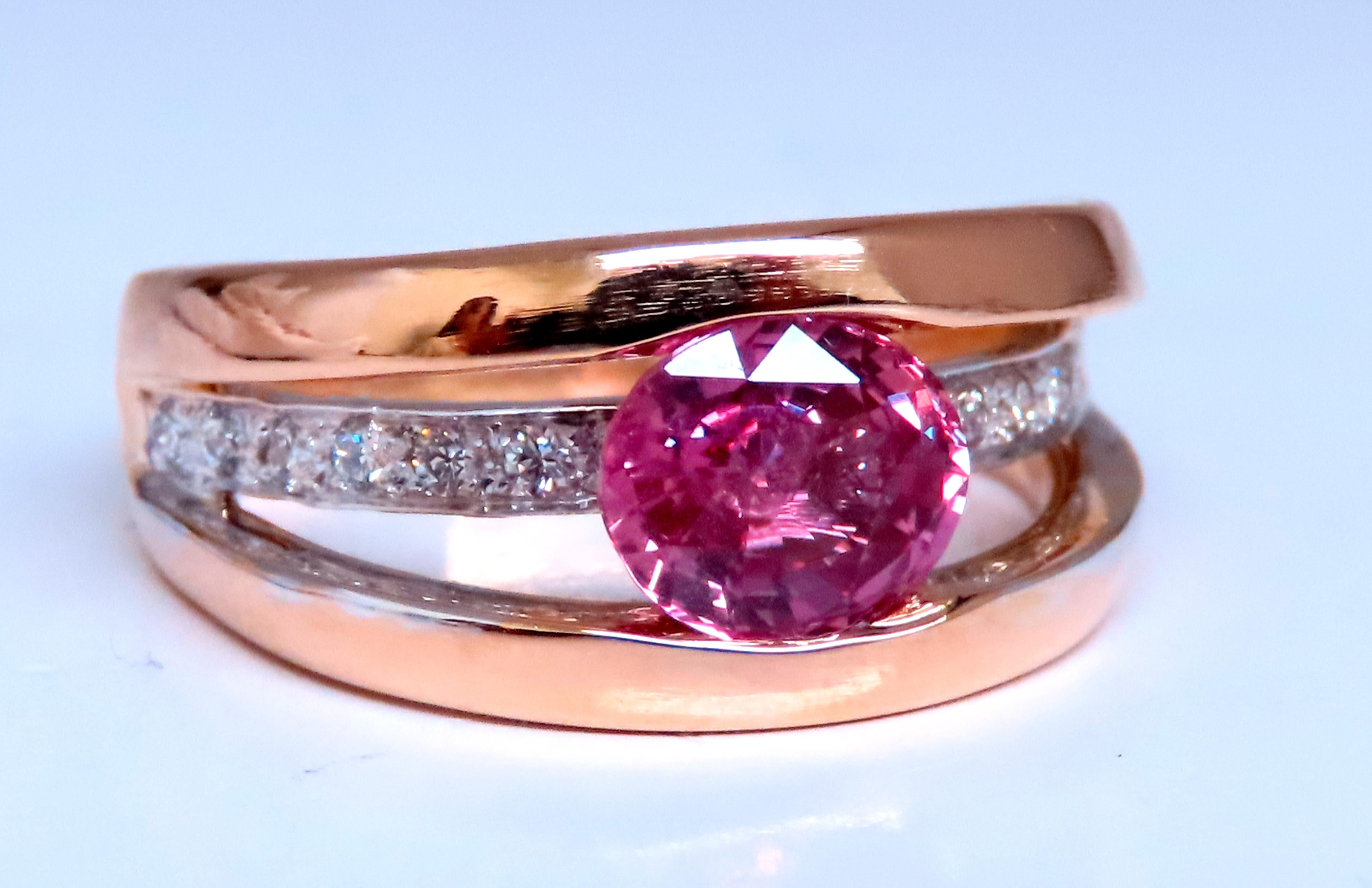 GIA Certified 1.74ct Natural Pink Sapphire Ring in 18K Gold - Elegant Engagement & Wedding Jewelry for Women