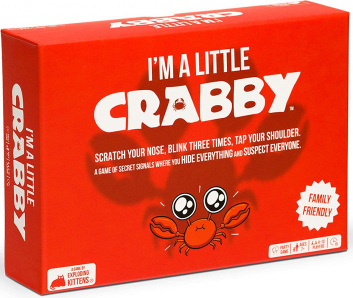 I'm A Little Crabby - Fun Family Board Game with Secret Signals for Kids & Adults | Perfect for Parties, Game Nights & Family Bonding