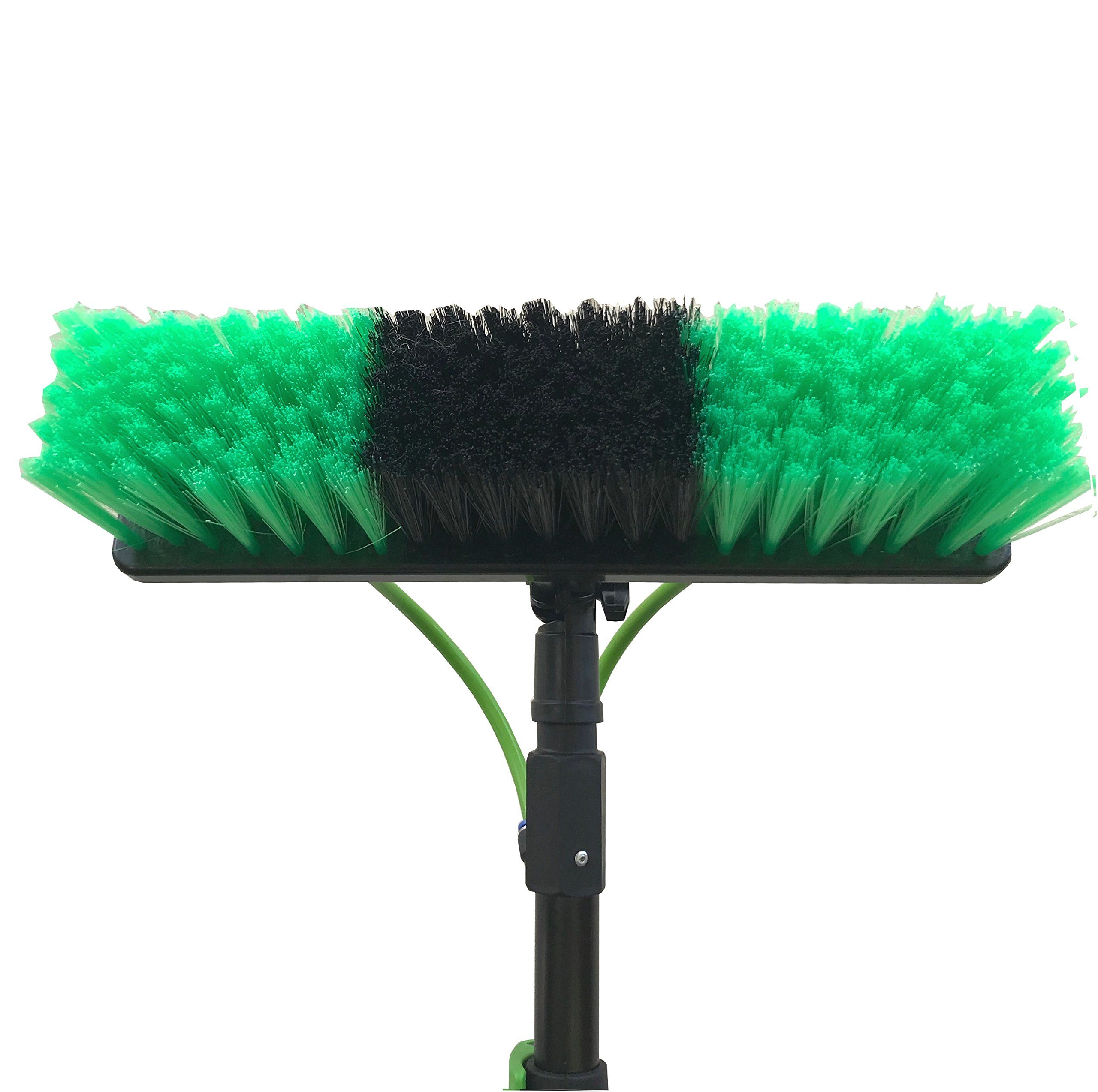 **Equipmaxx 24FT Lightweight Water Fed Pole Kit - Professional Outdoor Window Cleaner, Solar Panel Cleaning System & Hose Spray Washer for Home & Commercial Use**