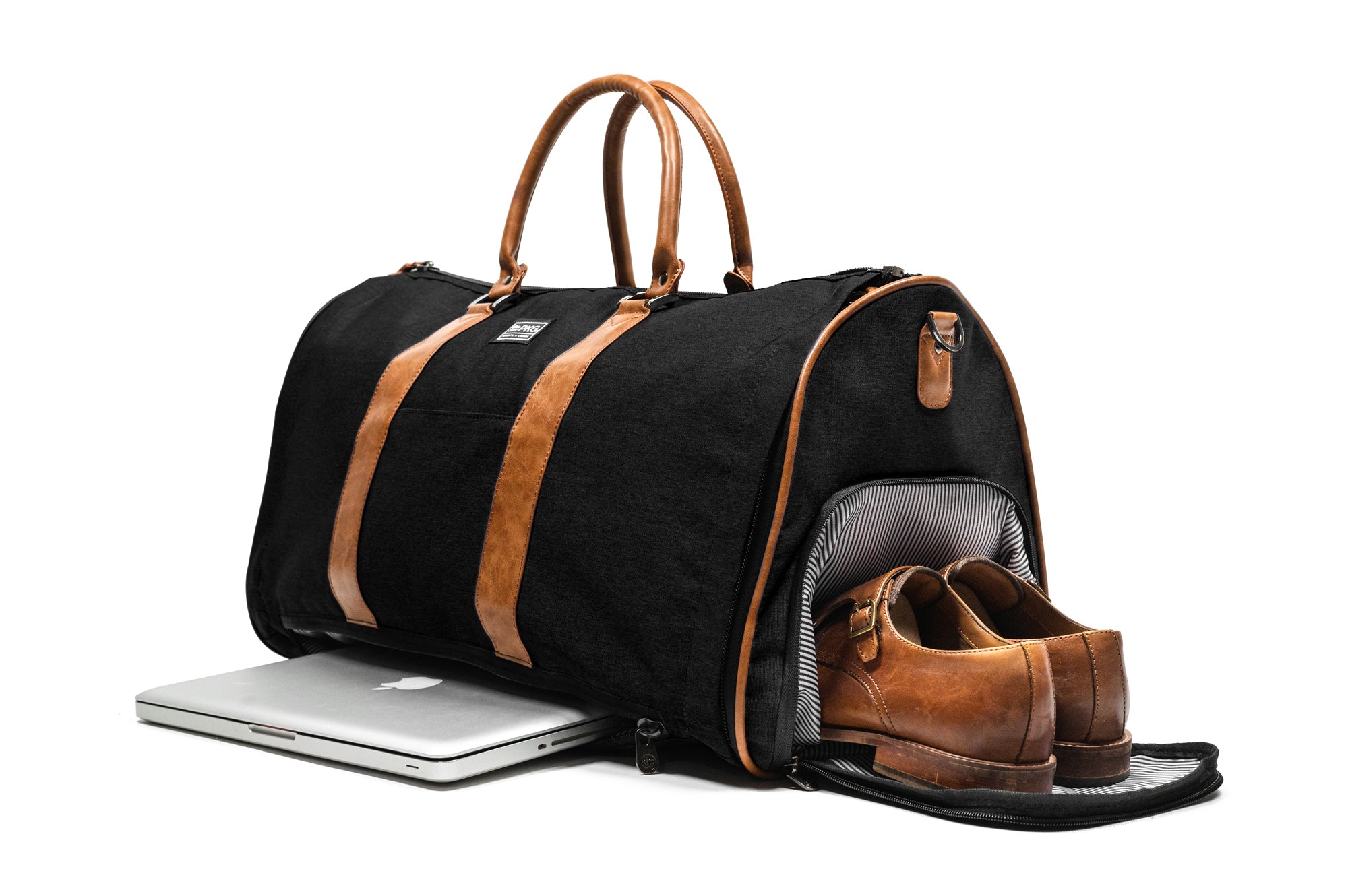 PKG Rosedale 41L Garment Duffel Bag - Waterproof Travel Duffel for Business Trips, Gym & Weekend Getaways | Carry-On Luggage with Shoe Compartment & Shoulder Strap