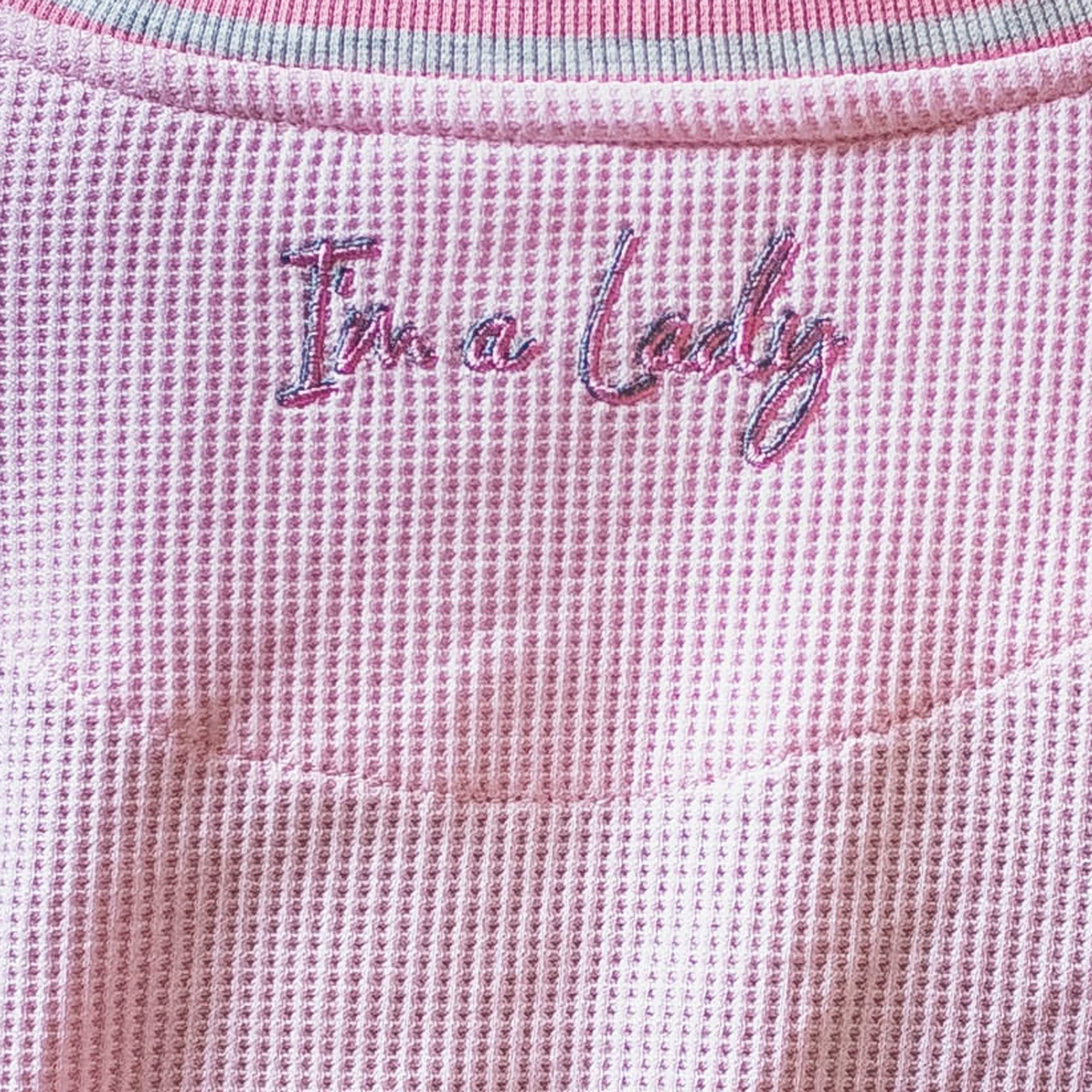 Disney Winnie The Pooh Women's Waffle Pajama Set - Tigger Piglet Eeyore Print Sleepwear for Women | Cozy Lounge & Sleep Pajamas for Disney Fans