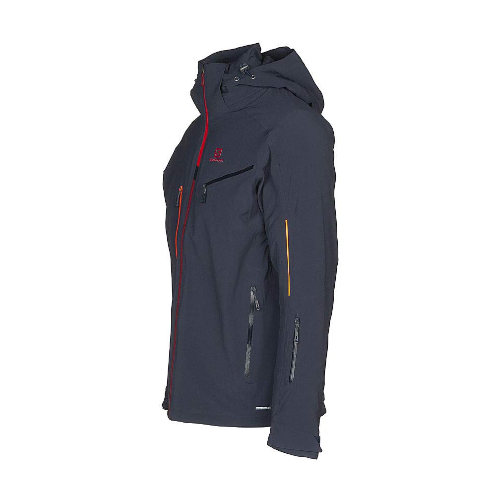 Salomon ICESPEED Men's Waterproof Winter Jacket - Windproof Insulated Ski Coat for Snowboarding & Outdoor Activities