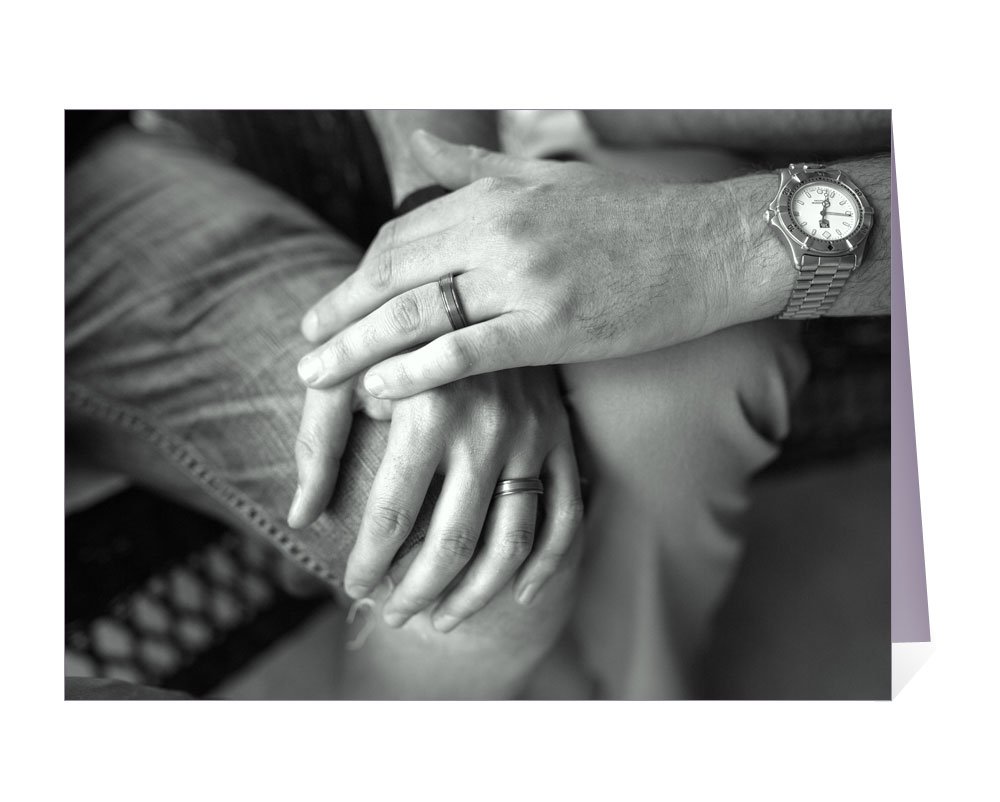 Joined for Life - Romantic Gay Wedding, Valentine's Day & Birthday Greeting Card for Couples | Perfect for Anniversaries, Proposals & LGBTQ+ Celebrations
