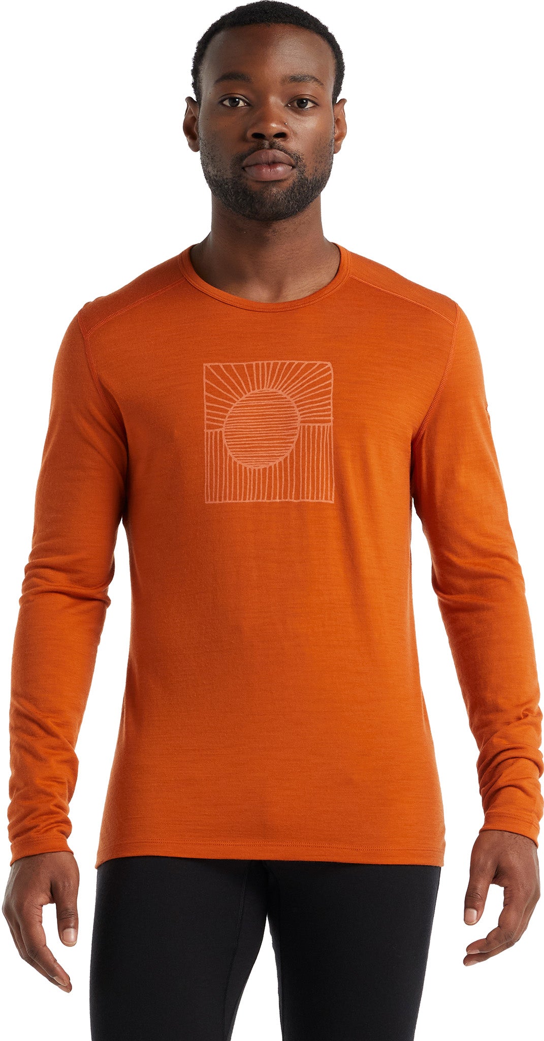 200 Oasis Solar LS Crew Base Layer for Men - Moisture-Wicking Thermal Underwear for Hiking, Skiing & Outdoor Activities