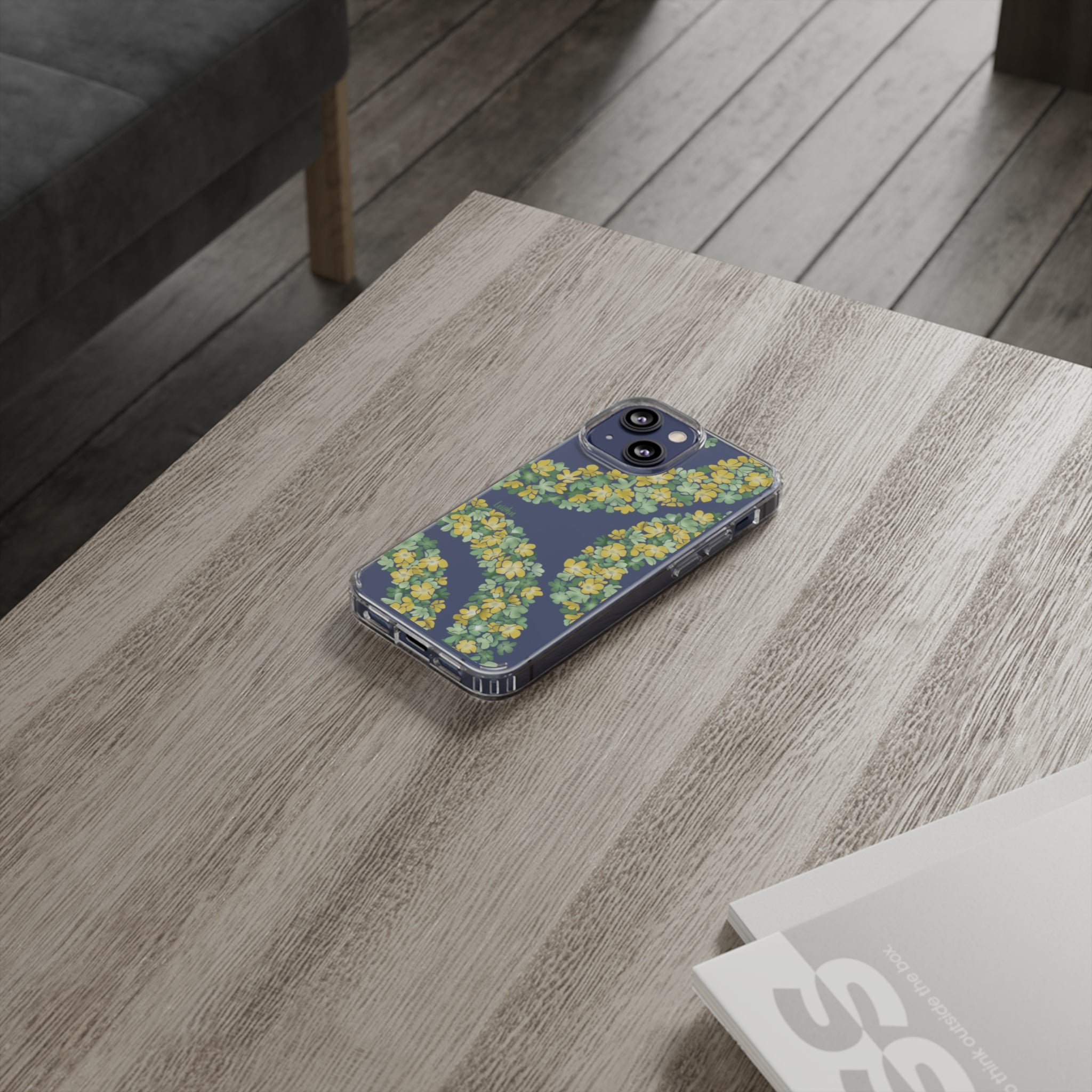Double Pakalana Clear Phone Case - Slim Protective Cover for iPhone & Samsung - Perfect for Everyday Use & Travel