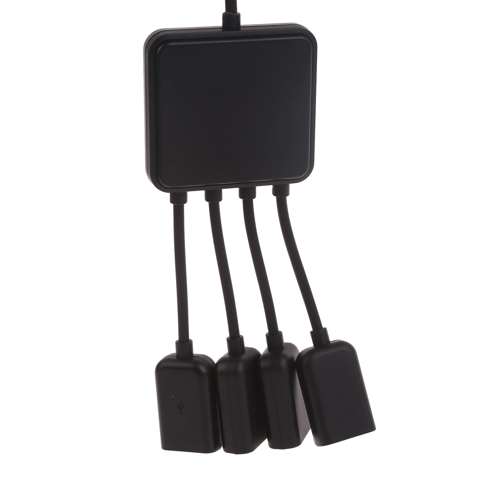 YIGZYCN 4-Port USB 2.0 Hub Splitter Adapter with 90cm Cable - Expand USB Ports for Laptop, Desktop, Flash Drives, Keyboard & Mouse - Perfect for Home Office, Gaming & Workspace Setup