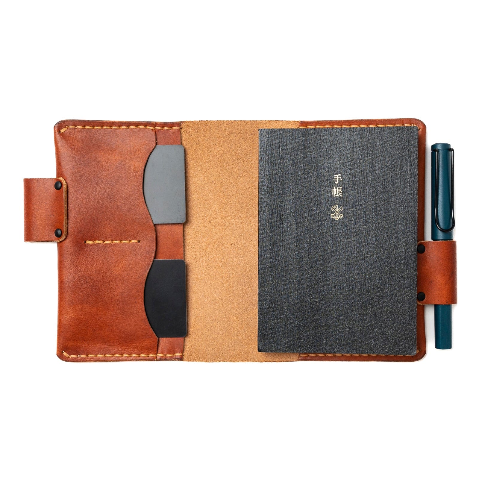 Premium Genuine Leather Hobonichi Techo Planner Cover - Durable A5 Notebook Organizer for Journaling, Planning & Daily Use - Perfect for Work, School & Personal Organization