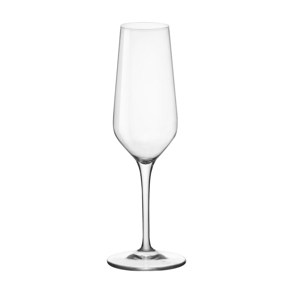 Bormioli Rocco 7.75 Oz. Electra Champagne Flutes - Set of 24 Crystal Clear Glasses for Wedding, Party & Celebrations - Commercial Grade Glassware (Case Pack 4995Q746)