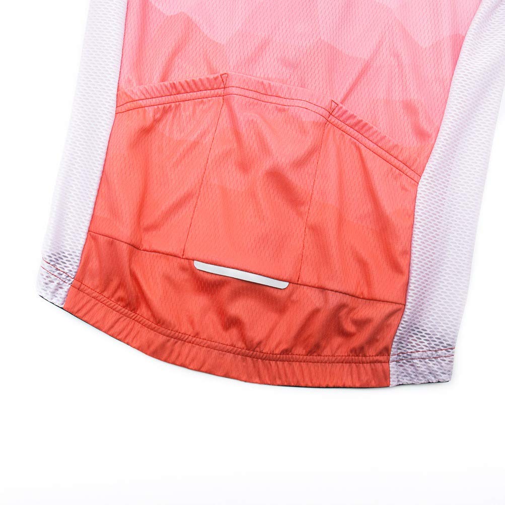 Uriah Women's Cycling Jersey & Bib Pants Set - Long Sleeve Reflective Black - Perfect for Road Biking, Training & Outdoor Sports