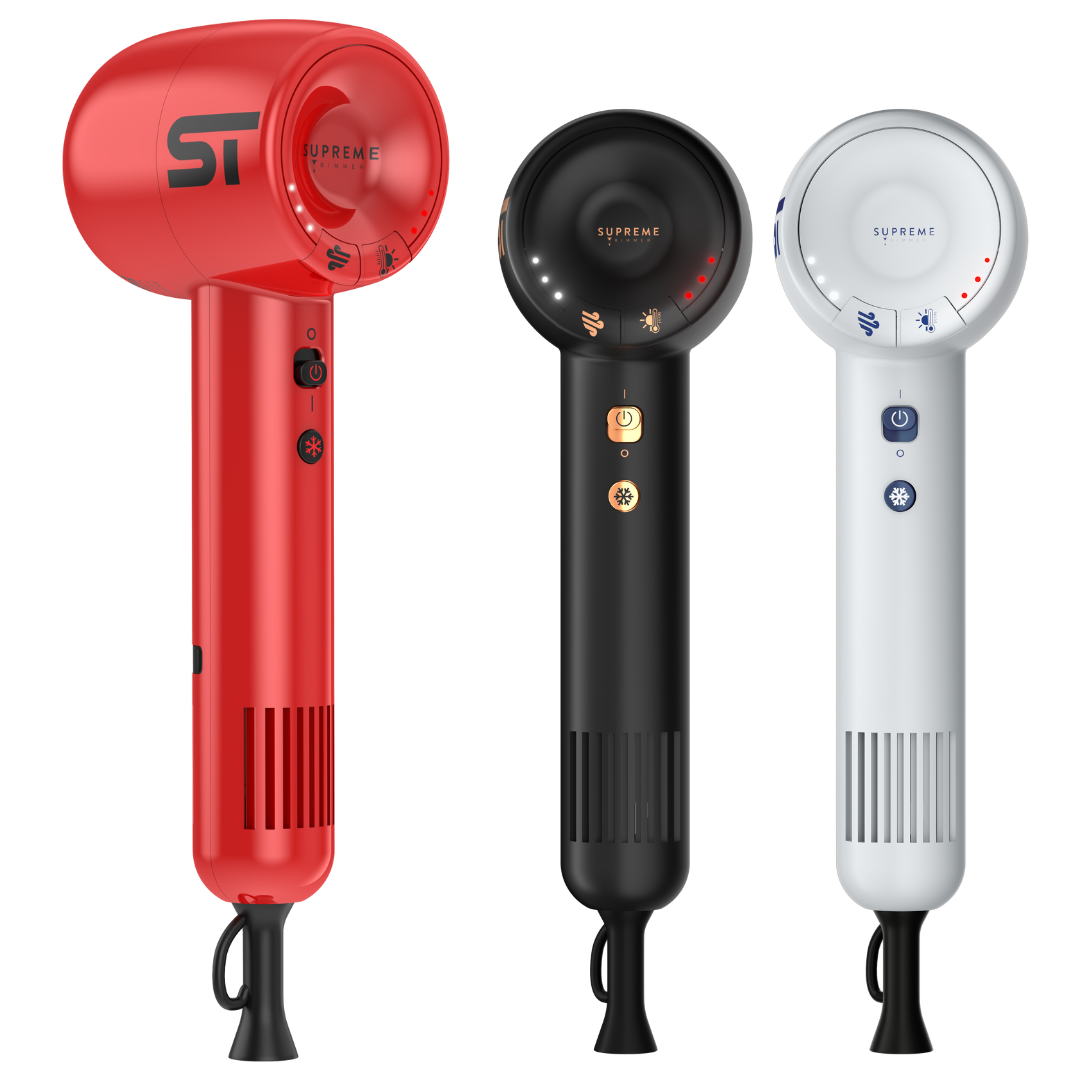 Professional 1875W Brushless Motor Hair Dryer for Fast Drying & Styling - Salon Quality at Home, Travel & Gym Use