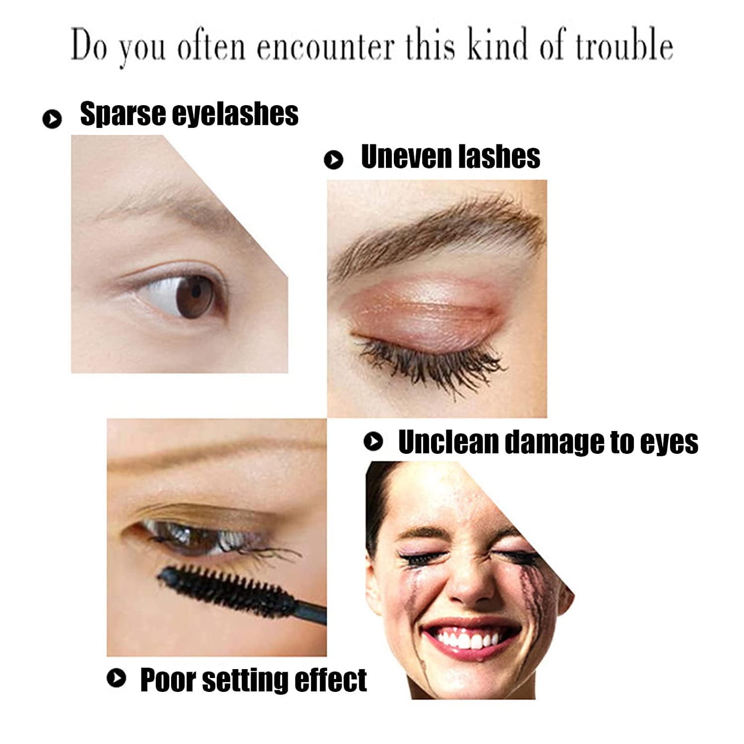 Primelash Hypoallergenic Waterproof Mascara for Seniors & Mature Women - Volumizing Formula for Thinning Lashes | Gentle Eye Makeup for Sensitive Eyes | Perfect for Daily Use, Special Occasions & Aging Eye Care