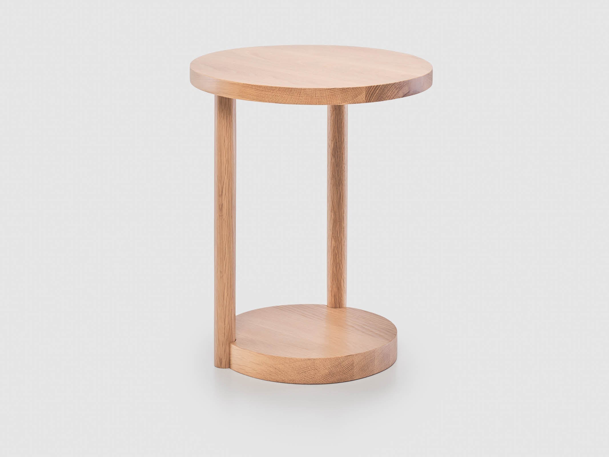 Modern Layer Side Table - Minimalist End Table for Living Room, Bedroom & Office - Small Accent Table with Sleek Design for Home Decor