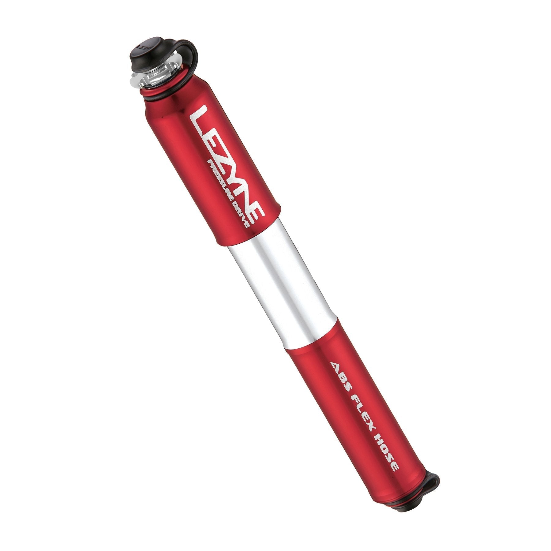 Lezyne Pressure Drive HP Compact Bike Pump - High Pressure Hand Pump for Road & Mountain Bikes - Perfect for On-the-Go Tire Inflation During Cycling Adventures