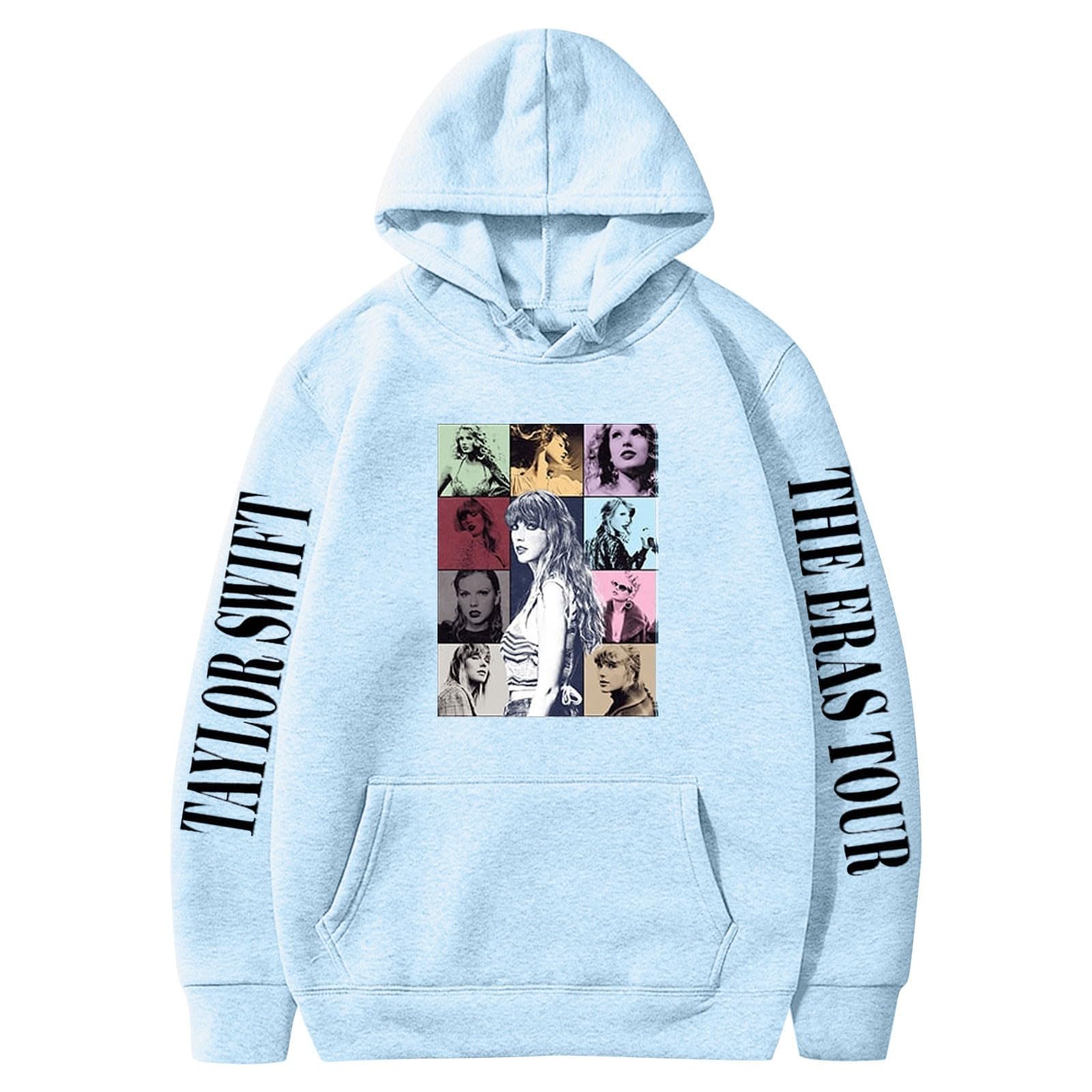 Taylor Swift Eras Tour Hoodie - Letter Printed Sweatshirt | Long Sleeve Pullover for Winter | Official Merch for Swifties | Perfect for Concerts & Casual Wear