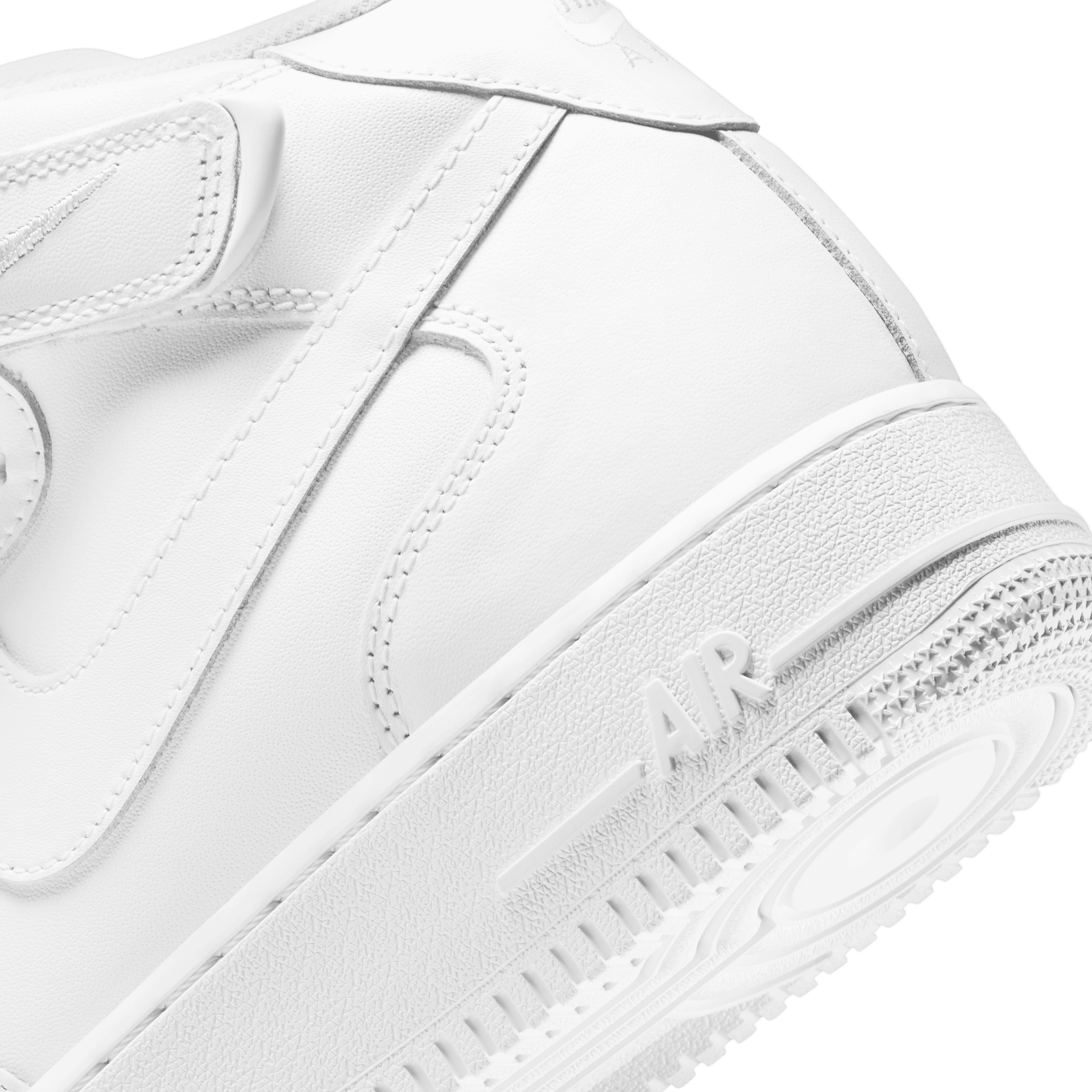 Nike Air Force Mid '07 Sneakers - White/White | Men's Basketball Shoes for Casual Wear & Street Style