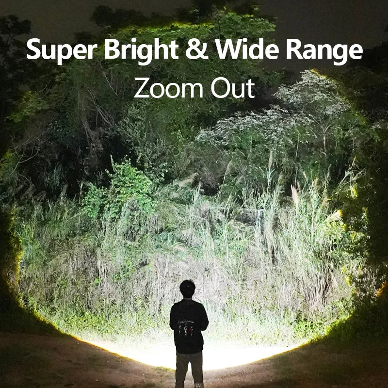 Super Bright LED Mini Flashlight with Hook - Compact, Portable, and Durable for Camping, Hiking, Emergency, and Everyday Use