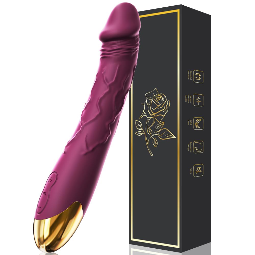 MEILEML Realistic Vibrating Sex Toys for Women & Men - 10 Powerful Modes, Clitoral Stimulator, Couples Adult Toys for Enhanced Pleasure | Perfect for Romantic Nights & Solo Play