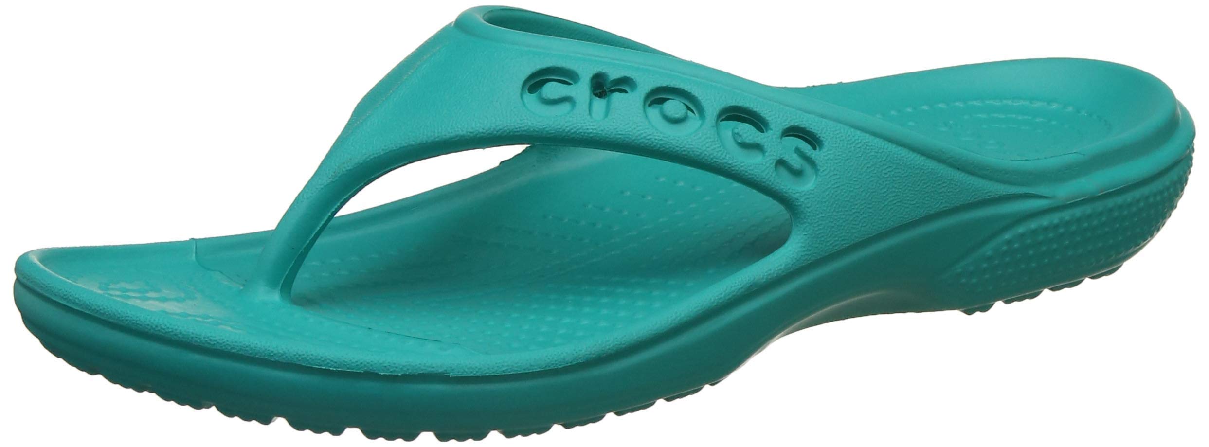 Crocs Women's & Men's Baya Flip Flops - Comfortable Lightweight Sandals for Beach, Pool & Summer Outdoor Activities