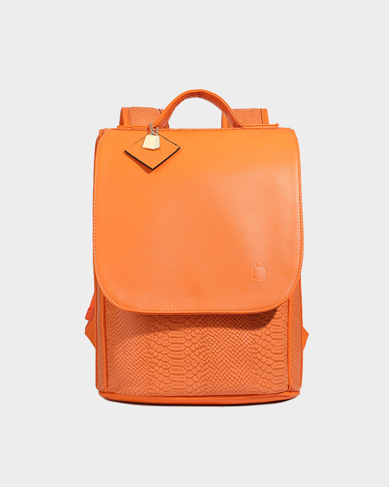 **Apollo 1 Kids Backpack - Durable & Lightweight School Backpack for Boys & Girls, Tangerine Orange - Perfect for School, Travel & Outdoor Adventures**