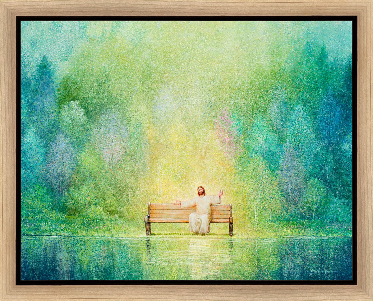 Come Unto Me and I Will Give You Rest - Inspirational Bible Verse Gallery Wrap Canvas Art - Perfect for Home, Office & Church Decor