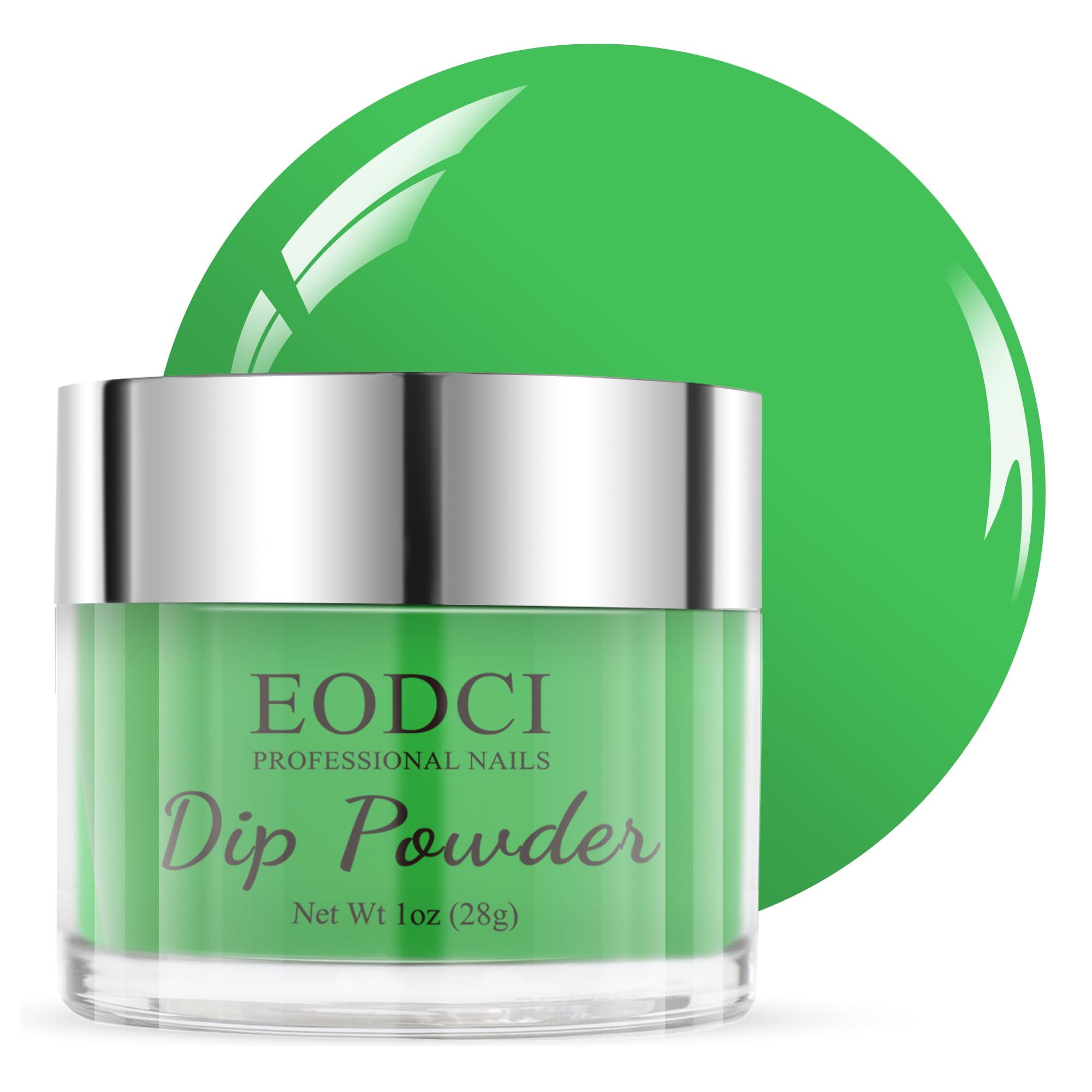 Christmas Green Dip Powder Nails - French Pro Collection System for DIY Manicure at Home, No UV Lamp Needed, Odor-Free & Long-Lasting (1 Oz) - Perfect for Holiday Parties, Salon-Quality Nails & Gift Giving