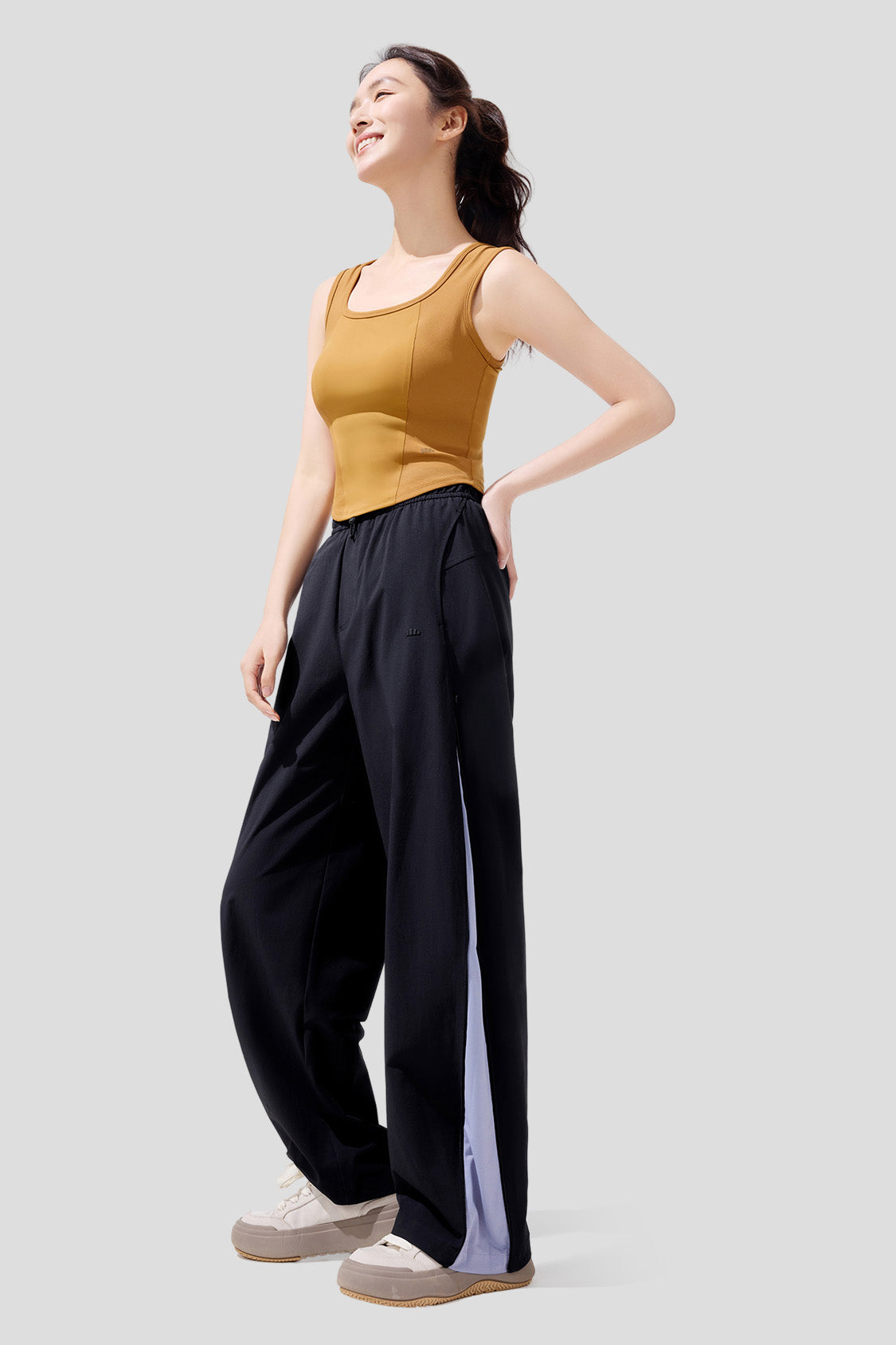 Breeze Women's Loose Sun Pants UPF100+ - Lightweight Quick-Dry Beach Pants for Summer Outdoor Activities, Yoga, Travel & Vacation