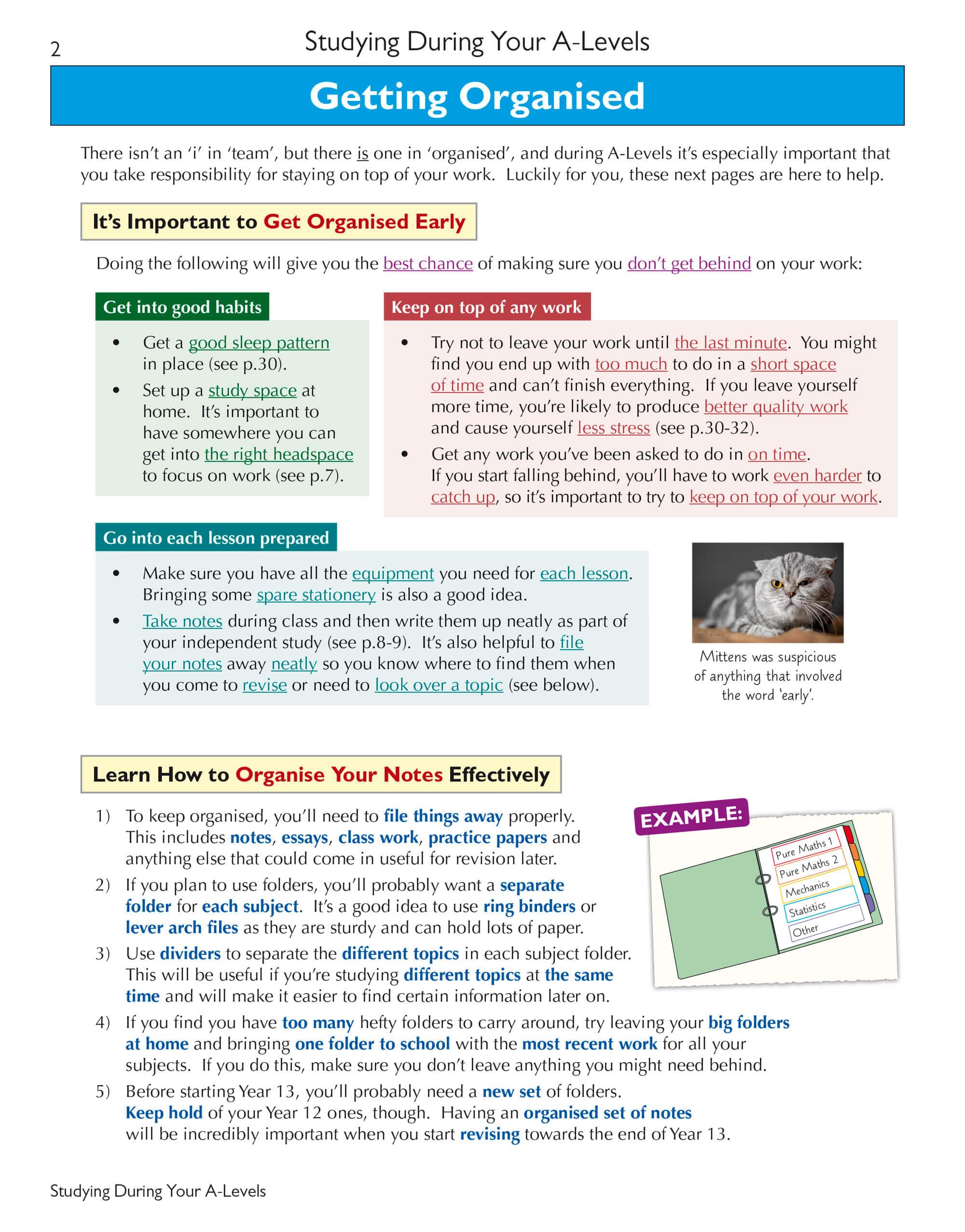 CGP A-Level Study Guide & Planner: Expert Revision Skills, Tips & Video Tutorials for 2025-2026 Exams | Perfect for High School Students Preparing for College Entrance