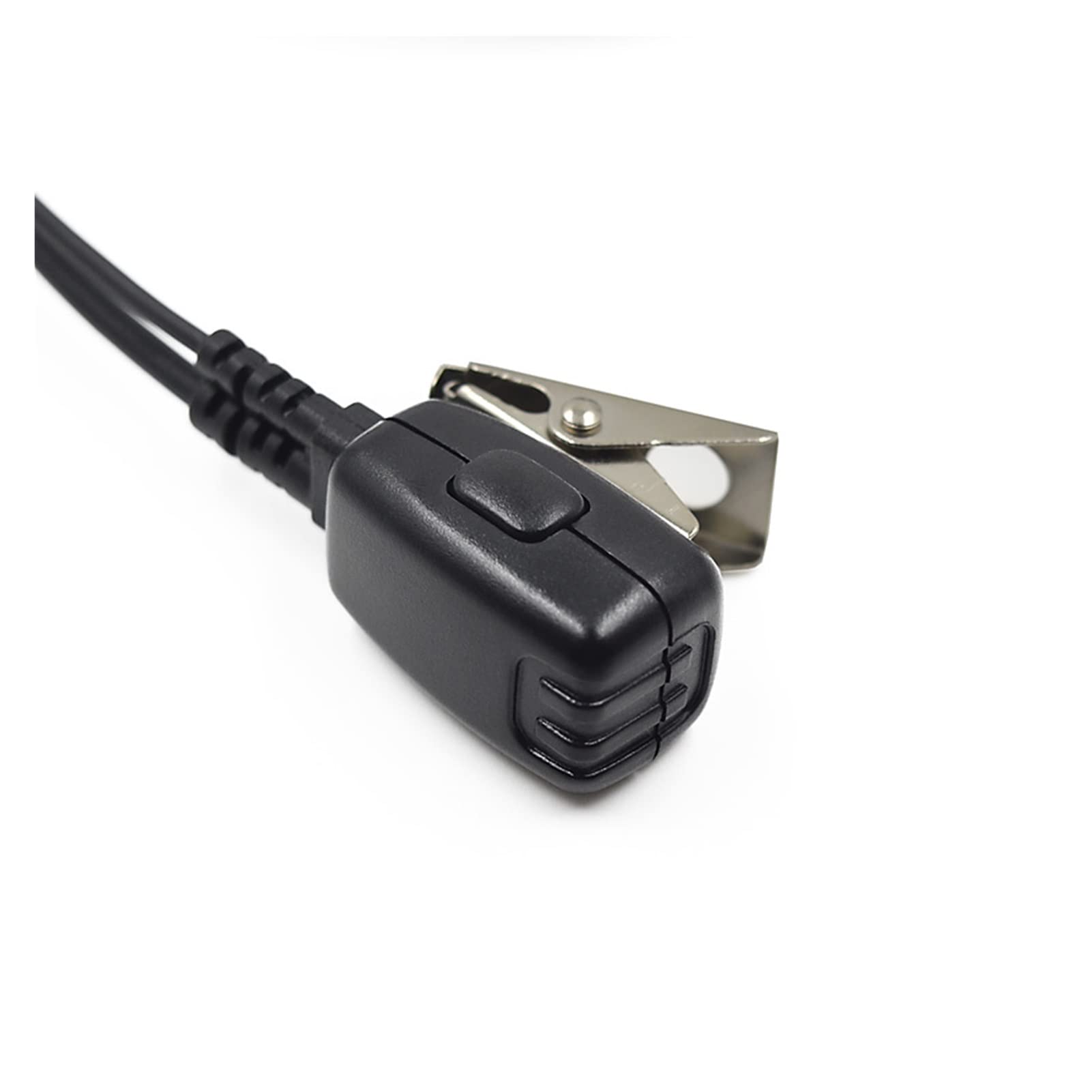 BMINO Earhook Earpiece Headset with PTT Mic - Compatible with Walkie Talkie Models STP8000/8030/8035/8038/8040/8080 & Sepura Radios - Secure Fit for Police, Security, Construction & Outdoor Communication