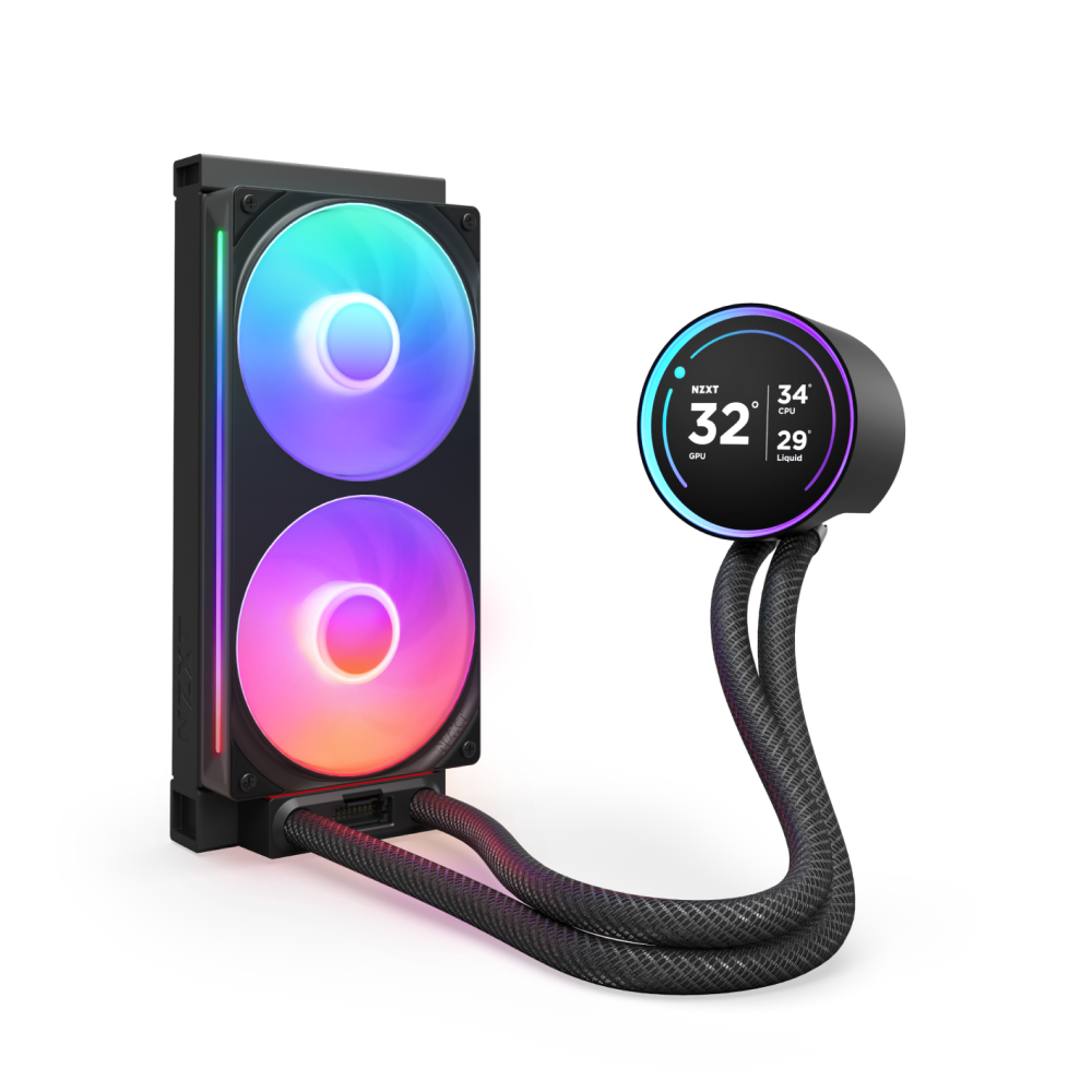 Kraken Elite 240 RGB All-in-One Liquid CPU Cooler - High Performance RGB Lighting, Quiet Cooling for Gaming PCs & Workstations - Perfect for Overclocking & High-End Gaming Setups