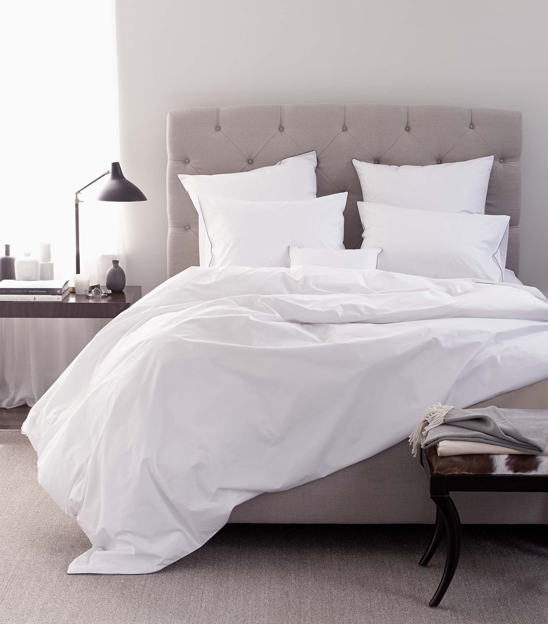 Premium 100% Cotton Equinox Hotels Duvet Cover Set - Soft & Breathable Luxury Bedding for Hotels, Home, Airbnb - King/Queen/Full Size Options