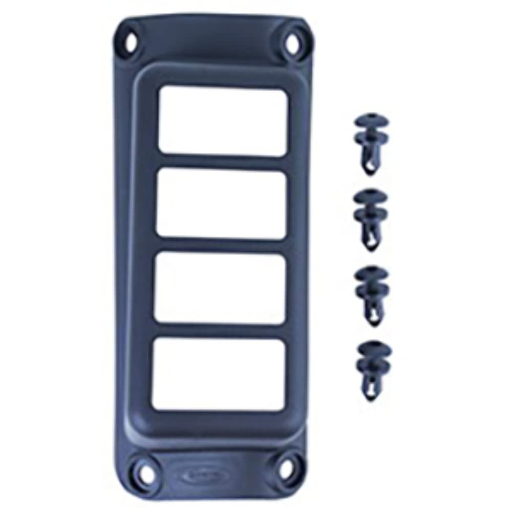 Daystar KJ71055BK A-Pillar Switch Pod for Jeep Wrangler JK (2007-2018) - Black Heavy Duty Switch Panel Mount | Off-Road Accessories & Light Bar Installation
