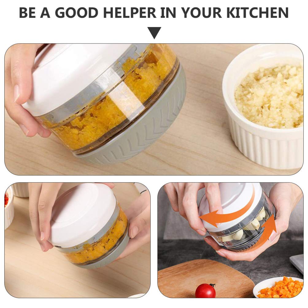 1pc Stainless Steel Garlic Press Masher - Manual Garlic Crusher & Grater - Multi-Functional Kitchen Tool for Cooking, Baking & Meal Prep - Perfect for Garlic, Ginger & Herbs