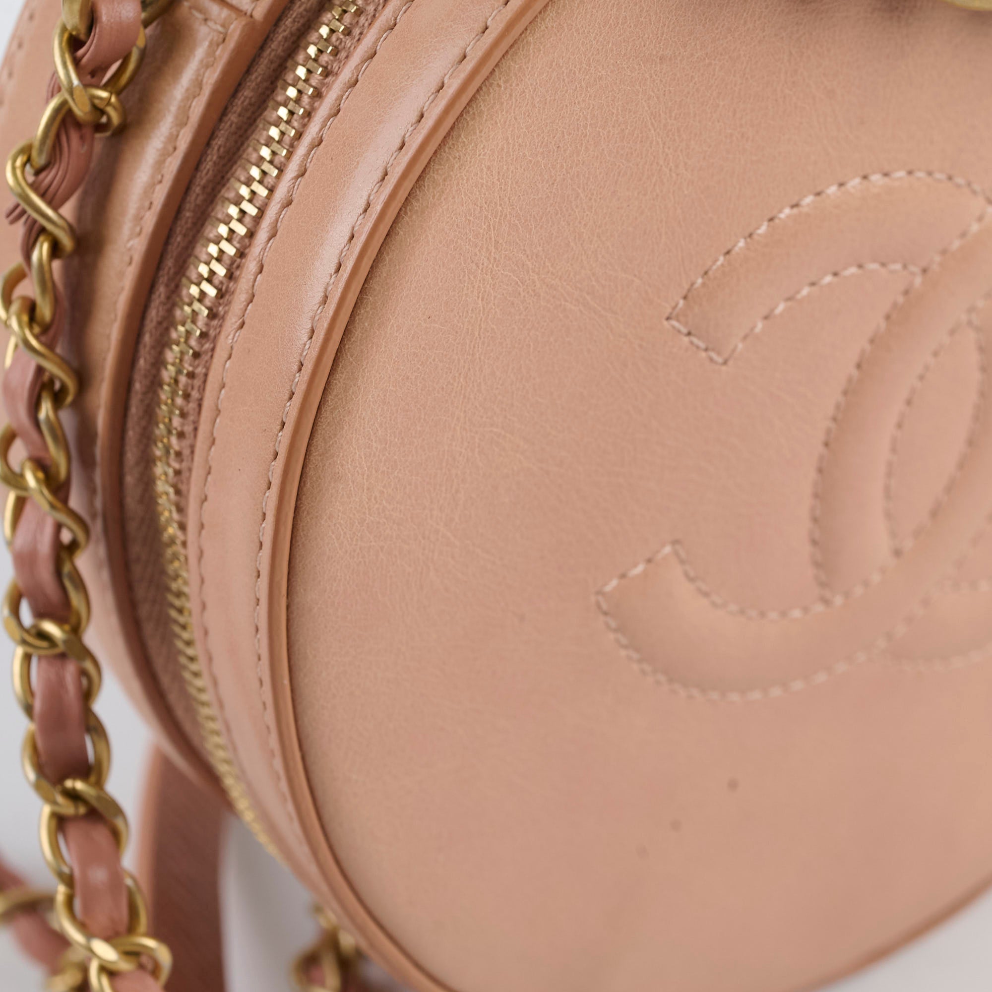 Chanel Round As Earth Crossbody Bag Peach Coral - Luxury Designer Handbag for Women, Perfect for Date Night, Parties & Everyday Use