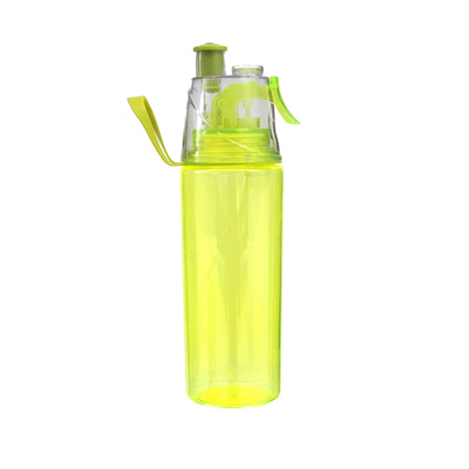 NUZYZ 600ml BPA-Free Plastic Water Bottle with Straw - Leakproof Sports Water Bottle for Gym, Hiking, Running & Outdoor Activities - Reusable Gallon Jug for Kids & Students