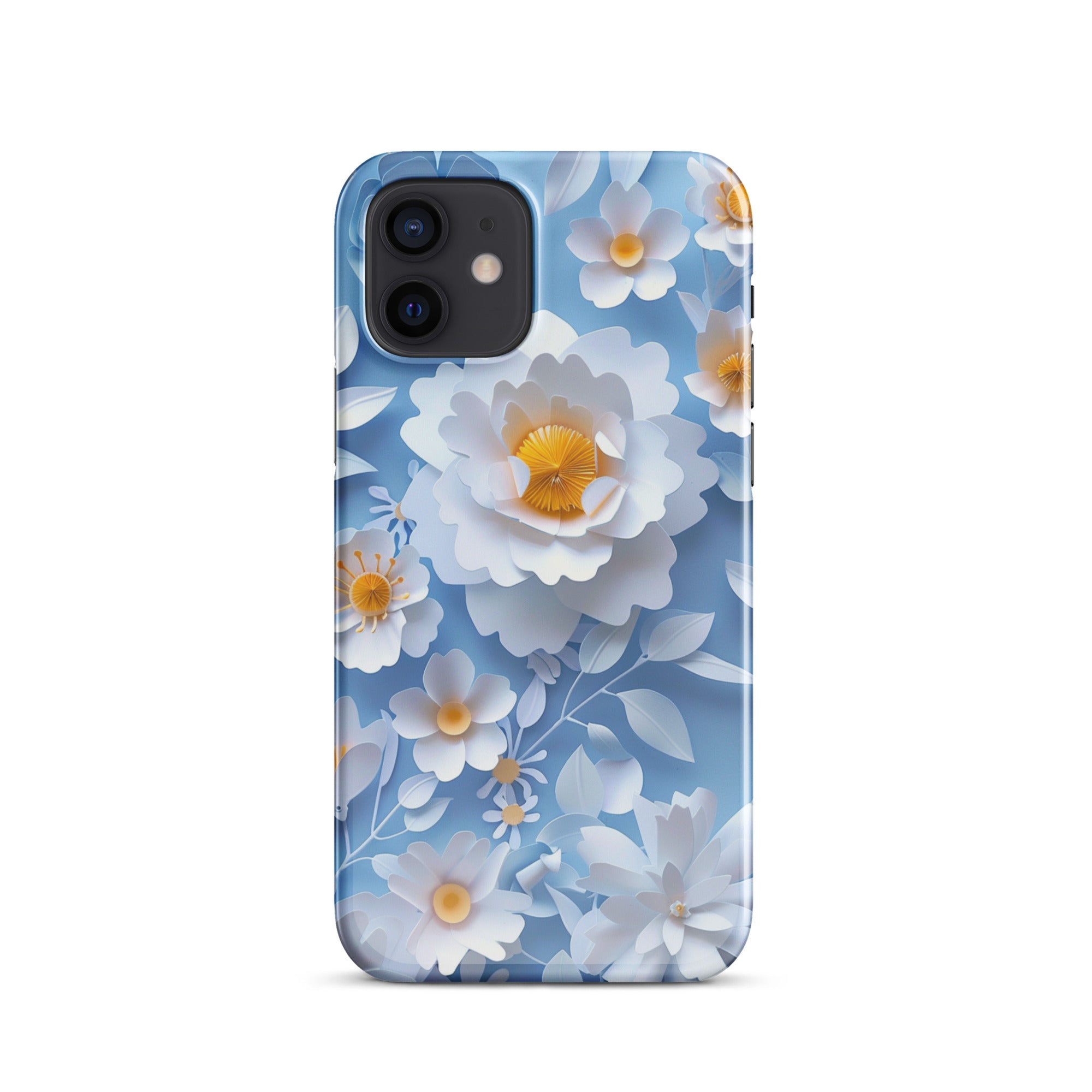 Daisy Blue Snap Case for iPhone 13 Pro Max - Slim Protective Cover with Shock Absorption | Perfect for Everyday Use, Travel & Outdoor Activities