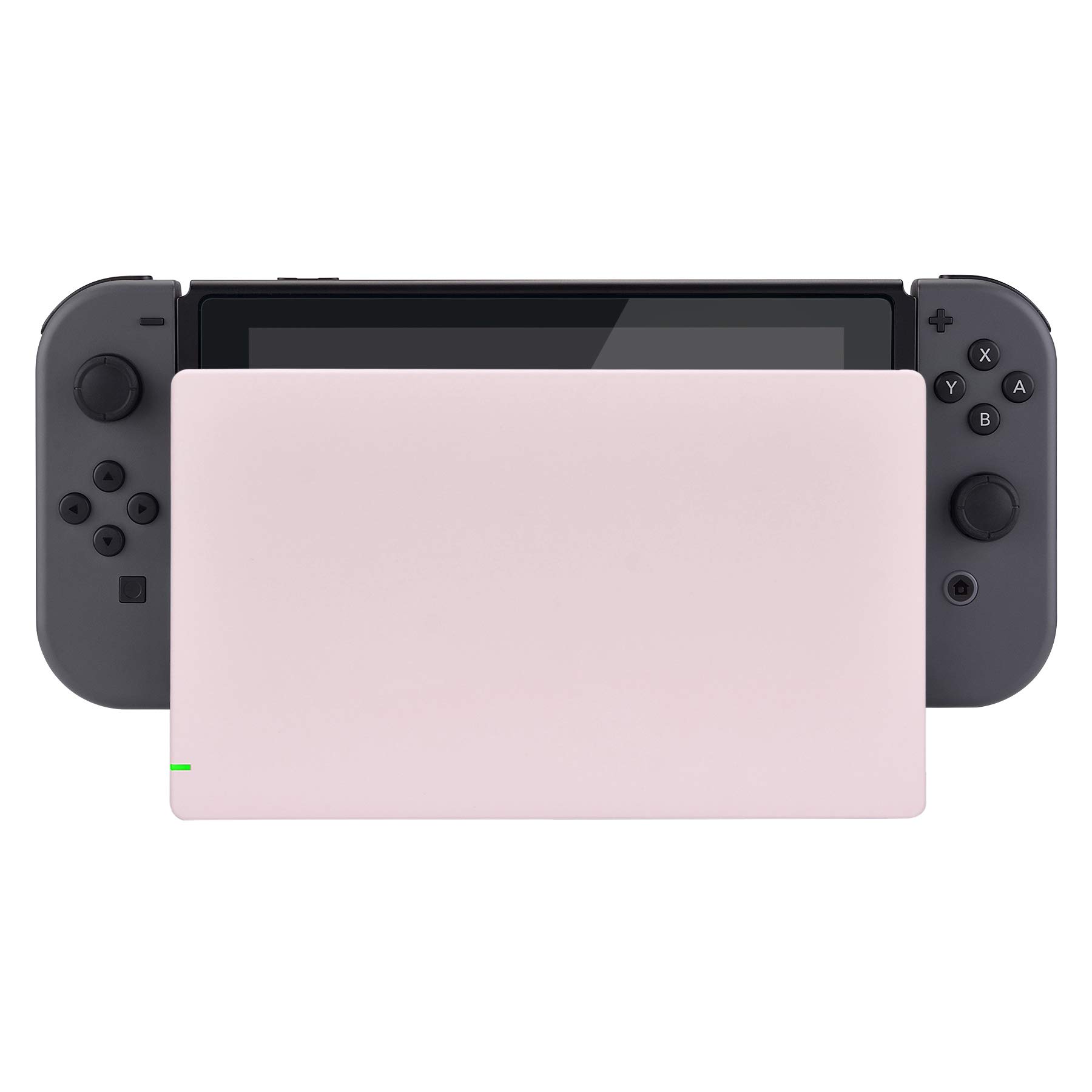 eXtremeRate Cherry Blossom Pink Nintendo Switch Dock Cover - Custom Replacement Faceplate for Switch Charging Dock Station (Dock Not Included) | Gaming Accessory for Home & Travel Setup